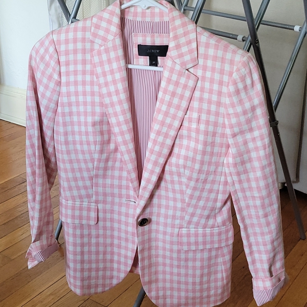 J. Crew linen blazer